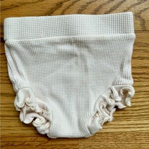 Spearmint Love waffle bloomers 3-6 months Organic cotton